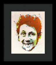 Load image into Gallery viewer, Portrait Of Shane Macgowan - Framed Print by Ryan Hopkins