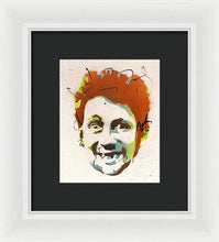 Load image into Gallery viewer, Portrait Of Shane Macgowan - Framed Print by Ryan Hopkins