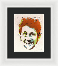 Load image into Gallery viewer, Portrait Of Shane Macgowan - Framed Print by Ryan Hopkins