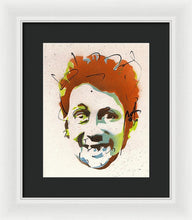 Load image into Gallery viewer, Portrait Of Shane Macgowan - Framed Print by Ryan Hopkins