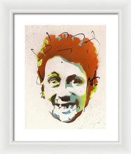 Load image into Gallery viewer, Portrait Of Shane Macgowan - Framed Print by Ryan Hopkins