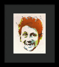 Load image into Gallery viewer, Portrait Of Shane Macgowan - Framed Print by Ryan Hopkins