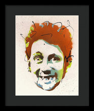 Load image into Gallery viewer, Portrait Of Shane Macgowan - Framed Print by Ryan Hopkins