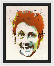 Load image into Gallery viewer, Portrait Of Shane Macgowan - Framed Print by Ryan Hopkins