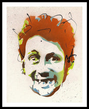 Load image into Gallery viewer, Portrait Of Shane Macgowan - Framed Print by Ryan Hopkins