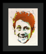 Load image into Gallery viewer, Portrait Of Shane Macgowan - Framed Print by Ryan Hopkins