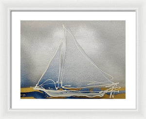 Skipjack I - Framed Print by Ryan Hopkins