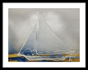 Skipjack I - Framed Print by Ryan Hopkins