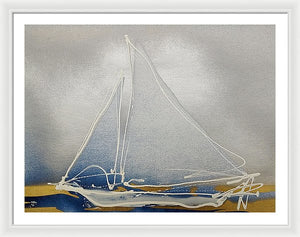 Skipjack I - Framed Print by Ryan Hopkins