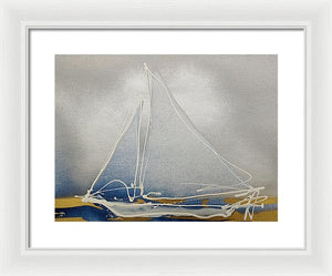 Skipjack I - Framed Print by Ryan Hopkins