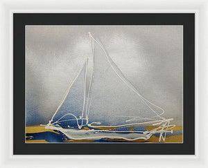 Skipjack I - Framed Print by Ryan Hopkins