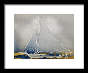 Skipjack I - Framed Print by Ryan Hopkins