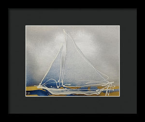 Skipjack I - Framed Print by Ryan Hopkins