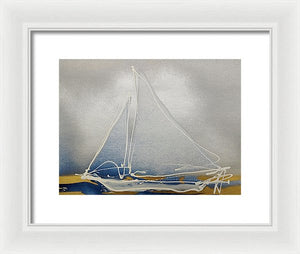 Skipjack I - Framed Print by Ryan Hopkins