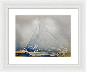 Skipjack I - Framed Print by Ryan Hopkins