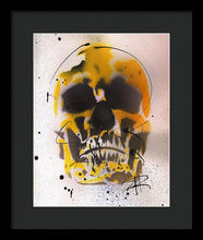 Load image into Gallery viewer, Skull IX - Framed Print by Ryan Hopkins