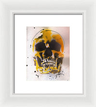 Load image into Gallery viewer, Skull IX - Framed Print by Ryan Hopkins