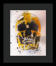 Load image into Gallery viewer, Skull IX - Framed Print by Ryan Hopkins