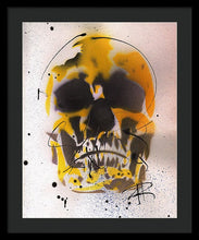 Load image into Gallery viewer, Skull IX - Framed Print by Ryan Hopkins