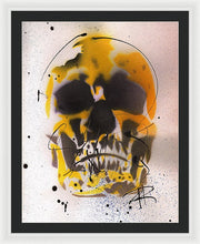 Load image into Gallery viewer, Skull IX - Framed Print by Ryan Hopkins