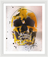 Load image into Gallery viewer, Skull IX - Framed Print by Ryan Hopkins