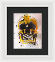 Load image into Gallery viewer, Skull IX - Framed Print by Ryan Hopkins