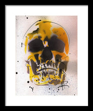 Load image into Gallery viewer, Skull IX - Framed Print by Ryan Hopkins