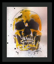 Load image into Gallery viewer, Skull IX - Framed Print by Ryan Hopkins