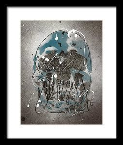 Skull I - Framed Print by Ryan Hopkins