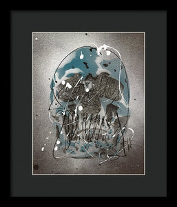 Skull I - Framed Print by Ryan Hopkins