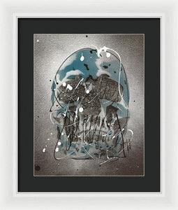 Skull I - Framed Print by Ryan Hopkins