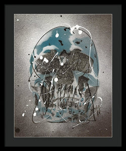 Skull I - Framed Print by Ryan Hopkins