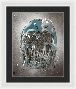 Skull I - Framed Print by Ryan Hopkins