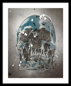 Skull I - Framed Print by Ryan Hopkins