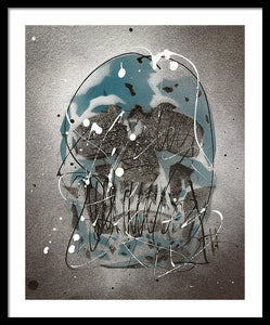 Skull I - Framed Print by Ryan Hopkins