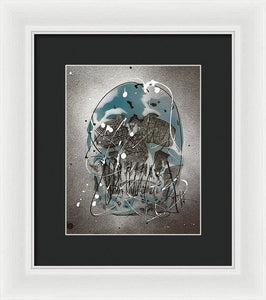 Skull I - Framed Print by Ryan Hopkins