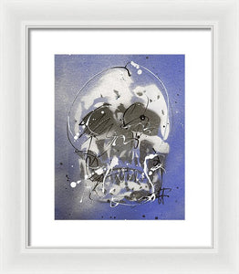 Skull VII - Framed Print by Ryan Hopkins