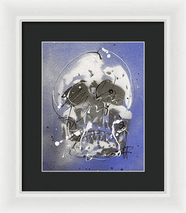 Skull VII - Framed Print by Ryan Hopkins