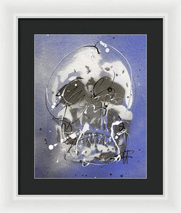 Skull VII - Framed Print by Ryan Hopkins