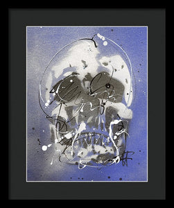 Skull VII - Framed Print by Ryan Hopkins