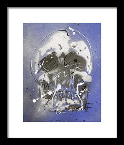 Skull VII - Framed Print by Ryan Hopkins