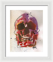 Load image into Gallery viewer, Skull X - Framed Print by Ryan Hopkins