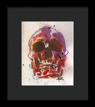 Load image into Gallery viewer, Skull X - Framed Print by Ryan Hopkins