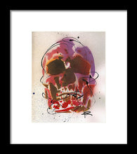 Load image into Gallery viewer, Skull X - Framed Print by Ryan Hopkins