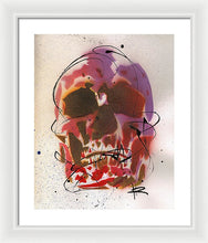 Load image into Gallery viewer, Skull X - Framed Print by Ryan Hopkins