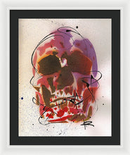 Load image into Gallery viewer, Skull X - Framed Print by Ryan Hopkins