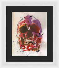 Load image into Gallery viewer, Skull X - Framed Print by Ryan Hopkins