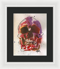 Load image into Gallery viewer, Skull X - Framed Print by Ryan Hopkins