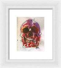 Load image into Gallery viewer, Skull X - Framed Print by Ryan Hopkins