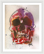 Load image into Gallery viewer, Skull X - Framed Print by Ryan Hopkins